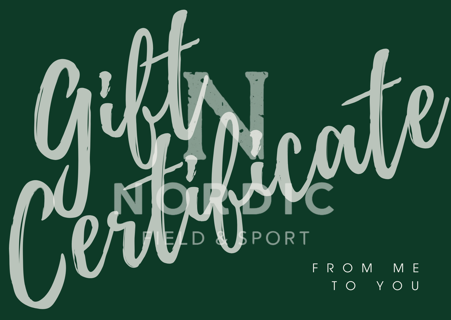 Nordic Field & Sport gift card